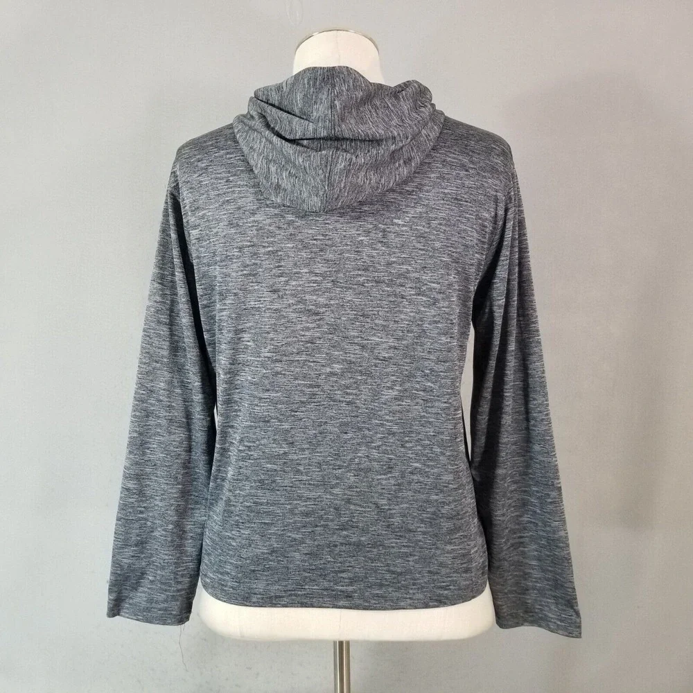 Nike Jordan Jumpman hoodie shirt youth XL extra large gray Heather Dri-Fit